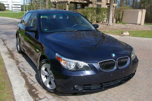 2007 bmw 525xi, xdrive, upscale luxury brown, premium leather, sunroof