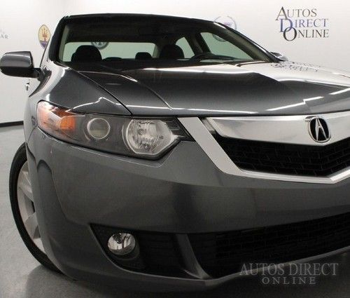 We finance 2009 acura tsx auto 1 owner clean carfax mroof pwrhtdsts hids cd lthr