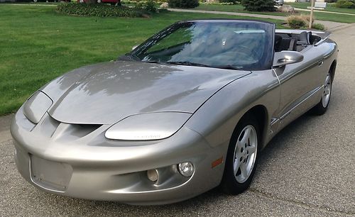 2001 pontiac firebird convertible