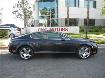 2005 bentley continental gt coupe in dark blue / super clean / low miles