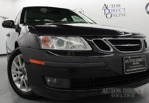 We finance 2004 saab 9-3 arc 2.0t auto 1 owner clean carfax htdsts cd mroof fogs