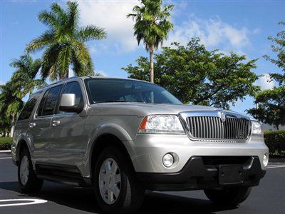 2003 lincoln aviator luxury awd-only 14,643 orig miles-florida car-best on ebay