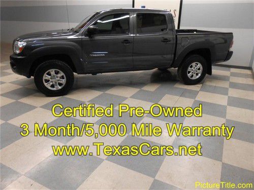 09 tacoma double cab 4wd v6 at new tires certified warranty we finance
