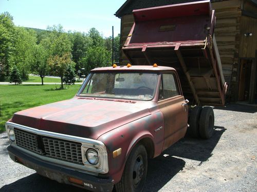 1971 chevrolet custom 30 dump truck