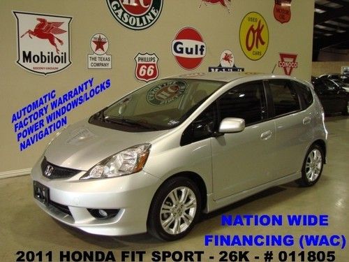 11 fit sport,automatic,navigation,paddle shifters,cloth,16in whls,26k,we finance
