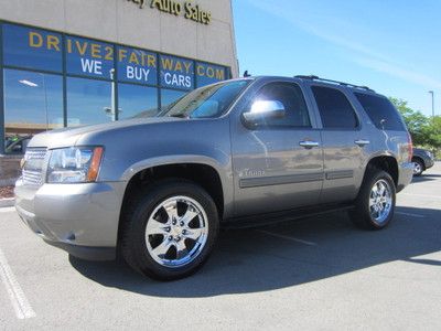 2008 chevrolet tahoe ltz 4wd with captain/ captain seating