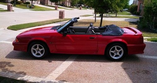 1991 mustang gt convertible