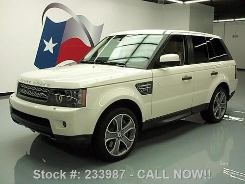 2010 LAND ROVER RANGE ROVER SPORT 4X4 SUPERCHARGED 20'S TEXAS DIRECT AUTO, US $58,980.00, image 1