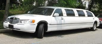 Stretch limousine town car