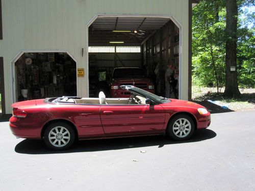 2002 chrysler sebring gtc convertible 2-door 2.7l