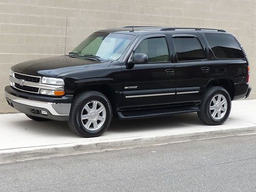 2003 chevrolet tahoe lt 4wd leather..sunroof..loaded..sport utility..5.3l