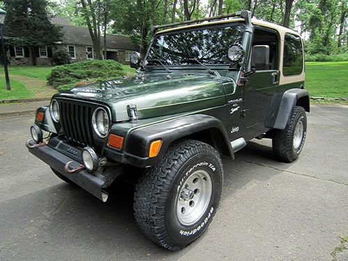 1997 jeep wrangler sport 4.0l 4x4 5-speed no reserve auction