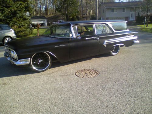1960 rare 2 door impala brookwood station wagon