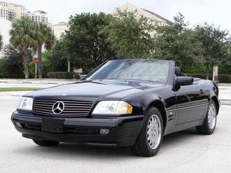 Florida nice-only 41350 miles-black/black-free carfax nicest sl600 on the planet