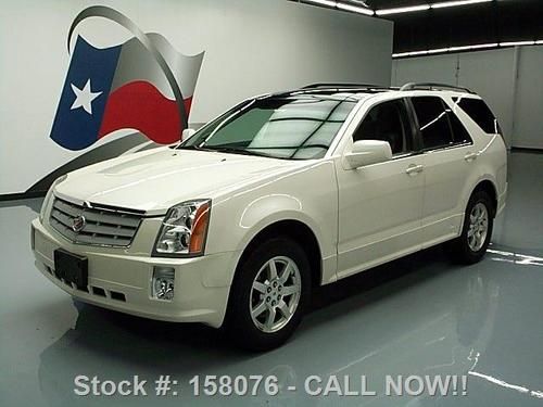 2007 cadillac srx v6 pano sunroof nav htd seats 50k mi texas direct auto