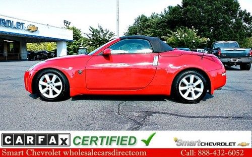 Used nissan 350z convertible roadster automatic touring coupe sports cars coupes
