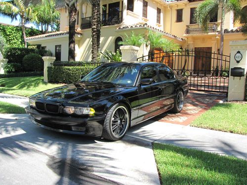 Purchase Used 2001 Bmw 740i E38 Short Sport In Jupiter Florida