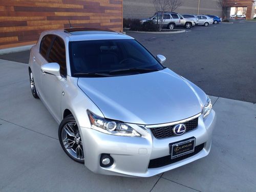2012 lexus ct 200h hybrid loaded with only 3k miles