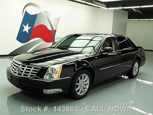 2011 cadillac dts sunroof climate seats park assist 39k texas direct auto