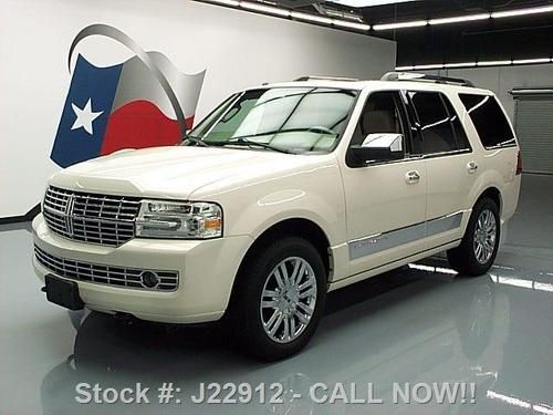 2007 lincoln navigator 7 pass sunroof climate seats 85k texas direct auto