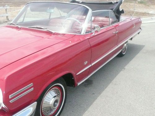 1963 chevy impala convertible