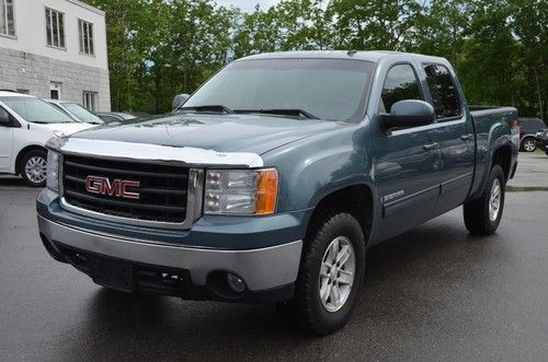 07 gmc sierra slt 4x4 leather, moon roof, z71 crew one owner non smoker clean !!