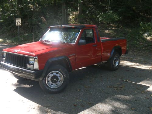 1987 jeep comanche   pickup truck 2-door rare collector car low reserve,reliable