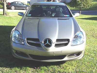 2008 mercedes-benz slk-350 hard top convertable