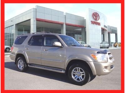 06 sr5 4.7l 4x4 heated leather front seats sunroof 3rd row jbl audio hitch toc