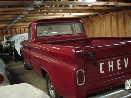 1961 chevrolet chevy c10 c-10 apache 1/2 ton fleetside pickup very nice!!