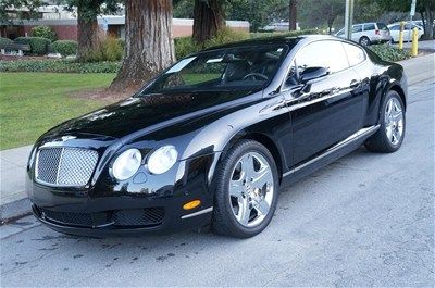 2005 bentley gt coupe, black/black,fully serviced,clean