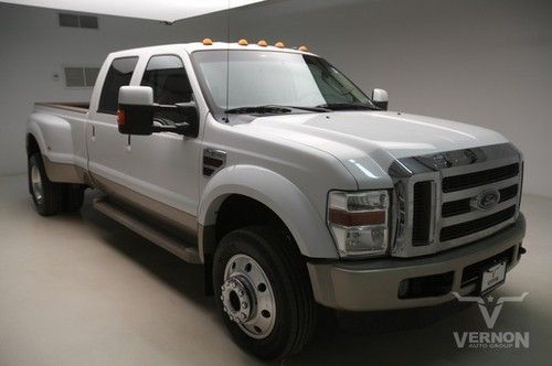 2008 drw king ranch crew 4x4 navigation leather heated we finance 64k miles
