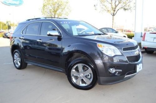 2013 equinox ltz, 1-owner texas, navigation, power moonroof, local trade in!