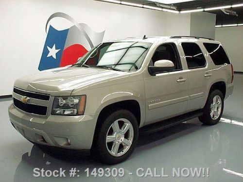 2008 chevy tahoe lt 7pass heated leather 20&#034; wheels 61k texas direct auto