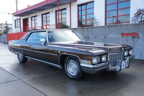 1972 cadillac coupe deville 27k miles.....reallly nice!