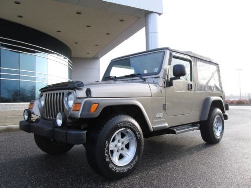 2005 jeep wrangler unlimited 4x4 6 speed manual low miles looks great