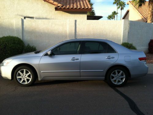 2004 honda accord ex-l sedan 4d low miles, power, a/c, cruise, xm leather