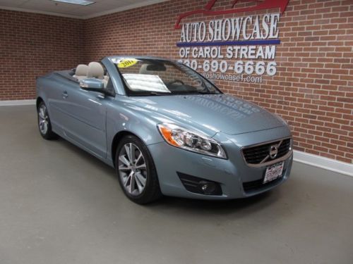 2011 volvo c70 t5 convertible leather seats factory warranty