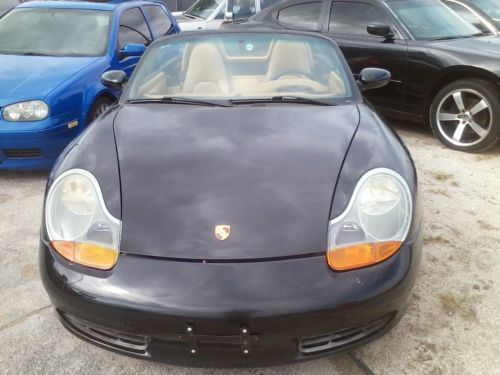 1999 porche boxster, black on tan, good condition boxster, not many like it.
