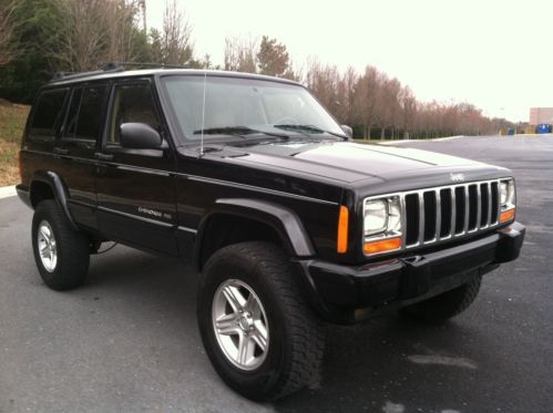 2000 jeep cherokee limited lifted clean new build leather 4.0 new tires