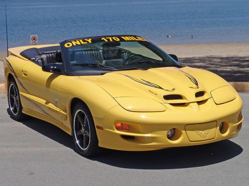 2002 pontiac trans am ws6 new 360 miles liquidation sale due to owner passing