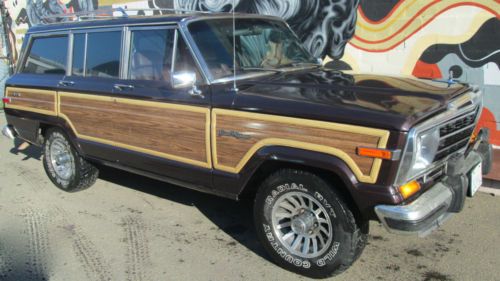 1990 jeep grand wagoneer 95k miles - always in california