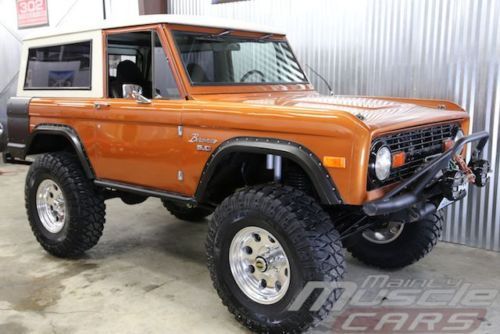1972 bronco very well outfitted 5.0 efi, aod, ps, power disc, dana 44, caged