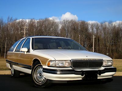 1993 buick roadmaster 5.7l lt1 wagon 3rd row seats (leather) one owner low miles