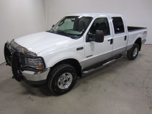 04 ford f-350 lariat super duty 6.0l v8 diesel crew 4x4 2 owner co owned 80pics