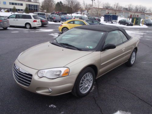2006 chrysler sebring touring convertible one owner only 45k miles automatic v6