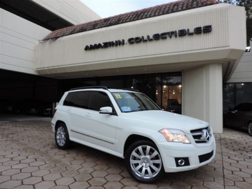 2012 mercedes benz glk class white luxury abs financing rwd low miles