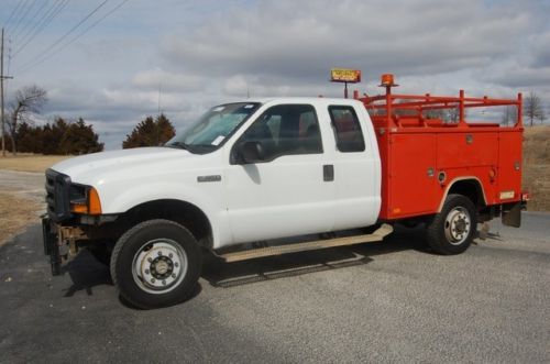 Utility service mechanic needs repairs 4x4 5.4 v8 auto f 250 350 xcab clean