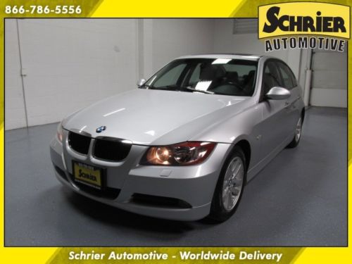 2007 bmw 328xi silver awd sunroof cold weather package premium package