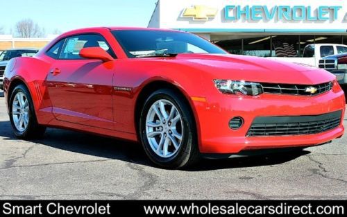 2014 chevrolet camero ls 2dr coupe automatic sports cars 1 owner smart chevy v6